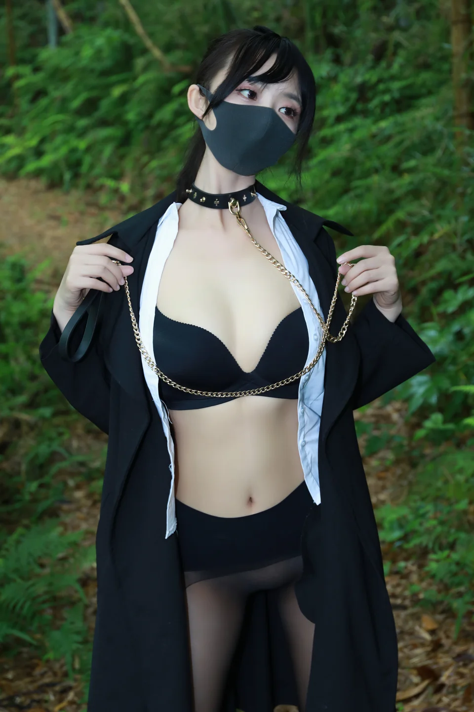 李佳 - No.010 黑百褶裙森林 [58P-348MB] tg@simisebaisi 【丝足阁】039.webp